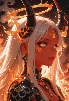 Fiery Demon Queen of the Inferno