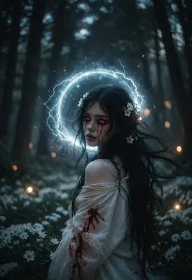 Cursed Maiden of the Electric Forest