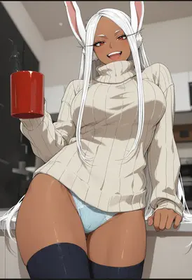 Mirko Enjoying A Cozy Morning Coffee