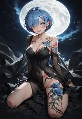 Rem Beneath the Full Moon