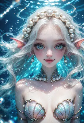 Ethereal Pearl Princess of the Deep