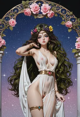 Goddess of the Celestial Rose Garden