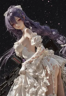 Tactical Bride in Tattered Lace