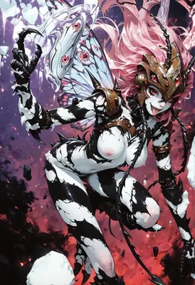 Fierce Insectoid Warrior Queen