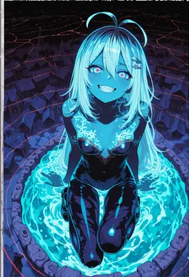 Bioluminescent Siren of the Night Village
