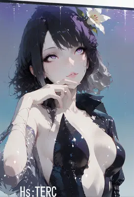 Serene Beauty Beneath The Rain