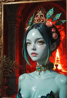 Ethereal Queen of the Fiery Realm