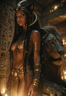 Goddess of the Golden Lion Temple