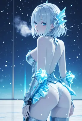 Crystal Maiden in the Frozen Night