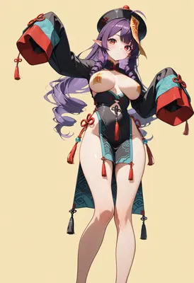 Purple Haired Jiangshi Spirit