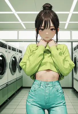 Quiet Moments at the Laundromat