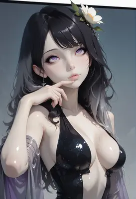 Ethereal Beauty with a Wet Lotus