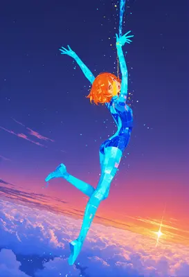 Digital Ascent Above the Clouds