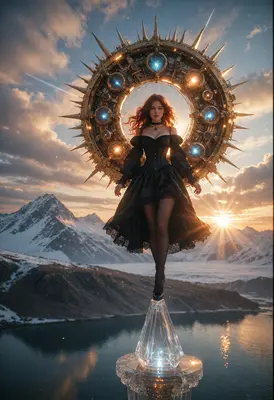 Celestial Guardian of the Frozen Peak