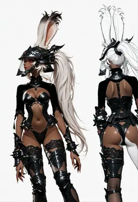 Dark Knight Bunny Warrior Character Sheet