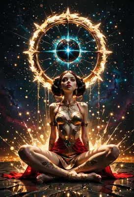 Celestial Goddess of the Cosmic Void