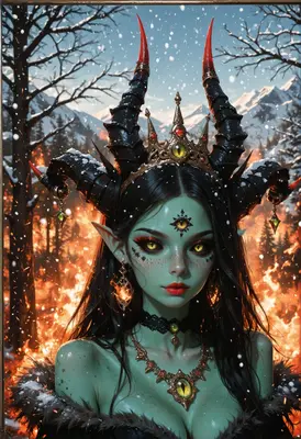 Demon Queen of Frost and Fire