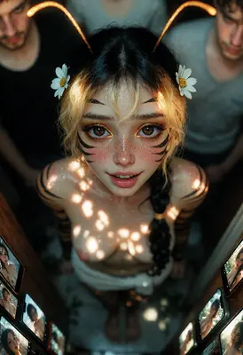 The Bee Girl and Her Audience