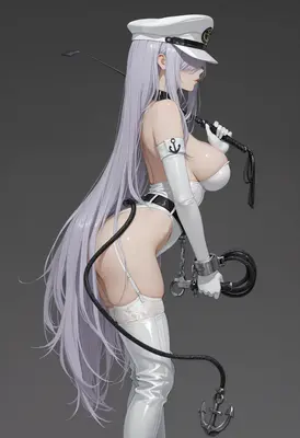Commander in White Nautical Attire