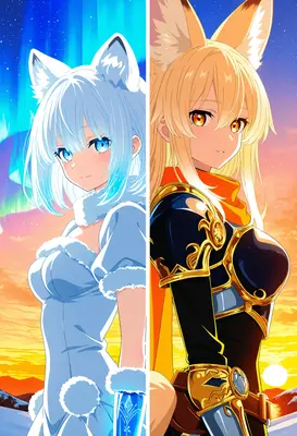 Dual Spirits of Ice and Fire