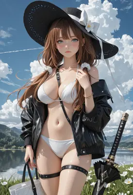 Summer Day with Blade and Hat