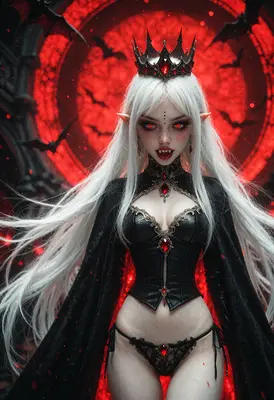 Vampire Queen of the Crimson Moon