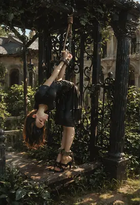 Captured Soul in the Iron Garden