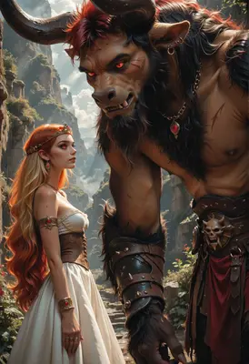 Princess and the Ferocious Minotaur