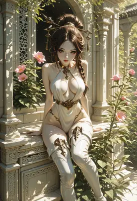 Ethereal Beauty in the Garden