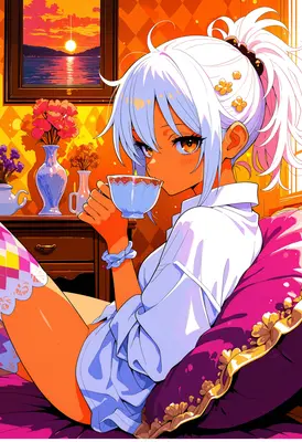 Relaxing Afternoon Tea with Sunset View
