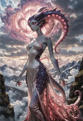 Ethereal Eldritch Queen of the Mountains