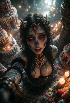Gothic Queen of Candy Land