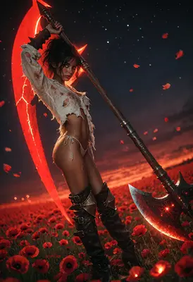 Warrior of the Crimson Poppy Field