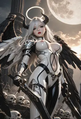 Fallen Angel Warrior of the Abyss