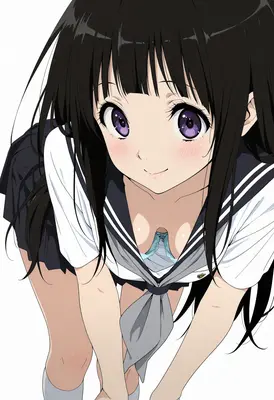 Curious Schoolgirl in Sailor Uniform