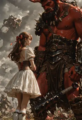 Beauty and the Demonic Warrior