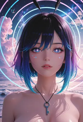 Celestial Being with Starry Eyes