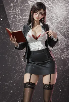 Elegant Librarian with a Secret