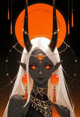 Goddess of the Obsidian Eclipse