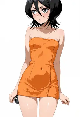 Rukia Kuchiki After a Bath