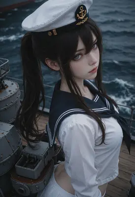 Young Sailor on the Open Sea