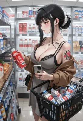 Shopping for Milk in the Aisles