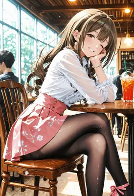 Cheerful Afternoon Date at the Cafe