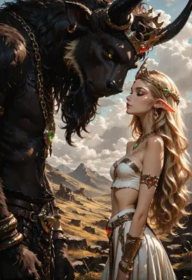 The Beast and the Elf Queen