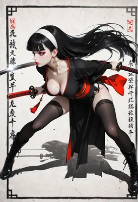 Dual Wielding Samurai Assassin