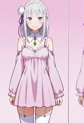 Gentle Smile of the Silver Elf