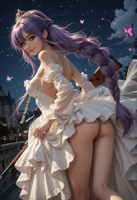 Princess Warrior with a Sniper Rifle