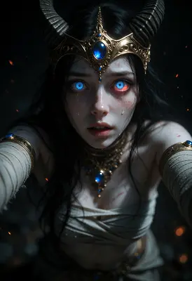 Gaze of the Cursed Demon Queen