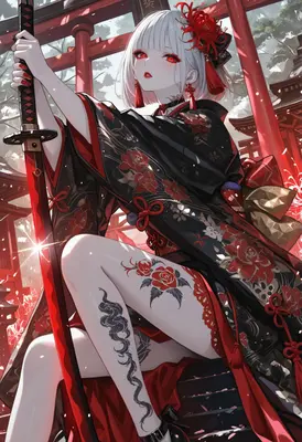 Crimson Blade Guardian in Red Shrine