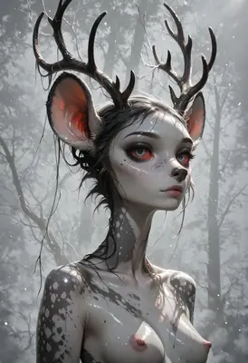 Ethereal Fawn Spirit of the Forest